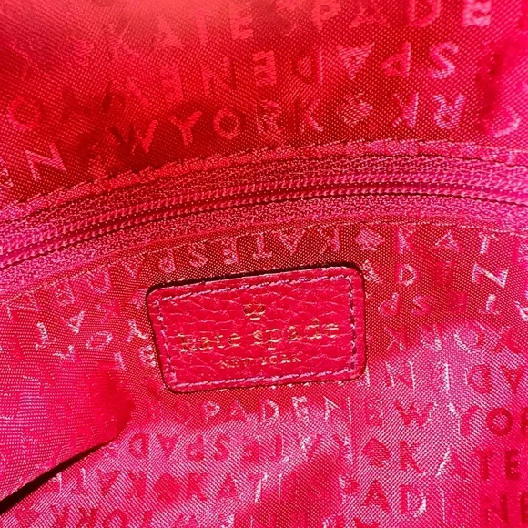 Kate Spade Jackson Medium Flap Shoulder Bag in Cherrywood/Merlot - Picture 11 of 13